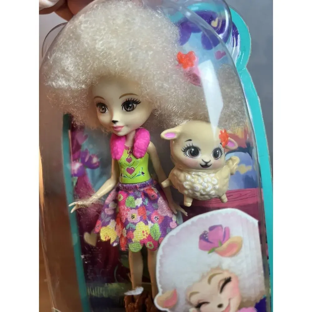 Mattel Enchantimals Lorna Lamb Doll & Pet Set NEW